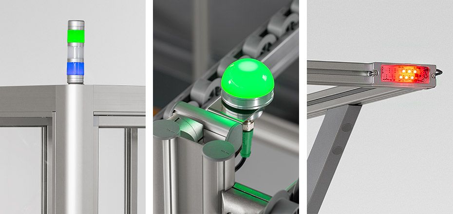 LED por todas partes: luces indicadoras y lámparas de control para máquinas